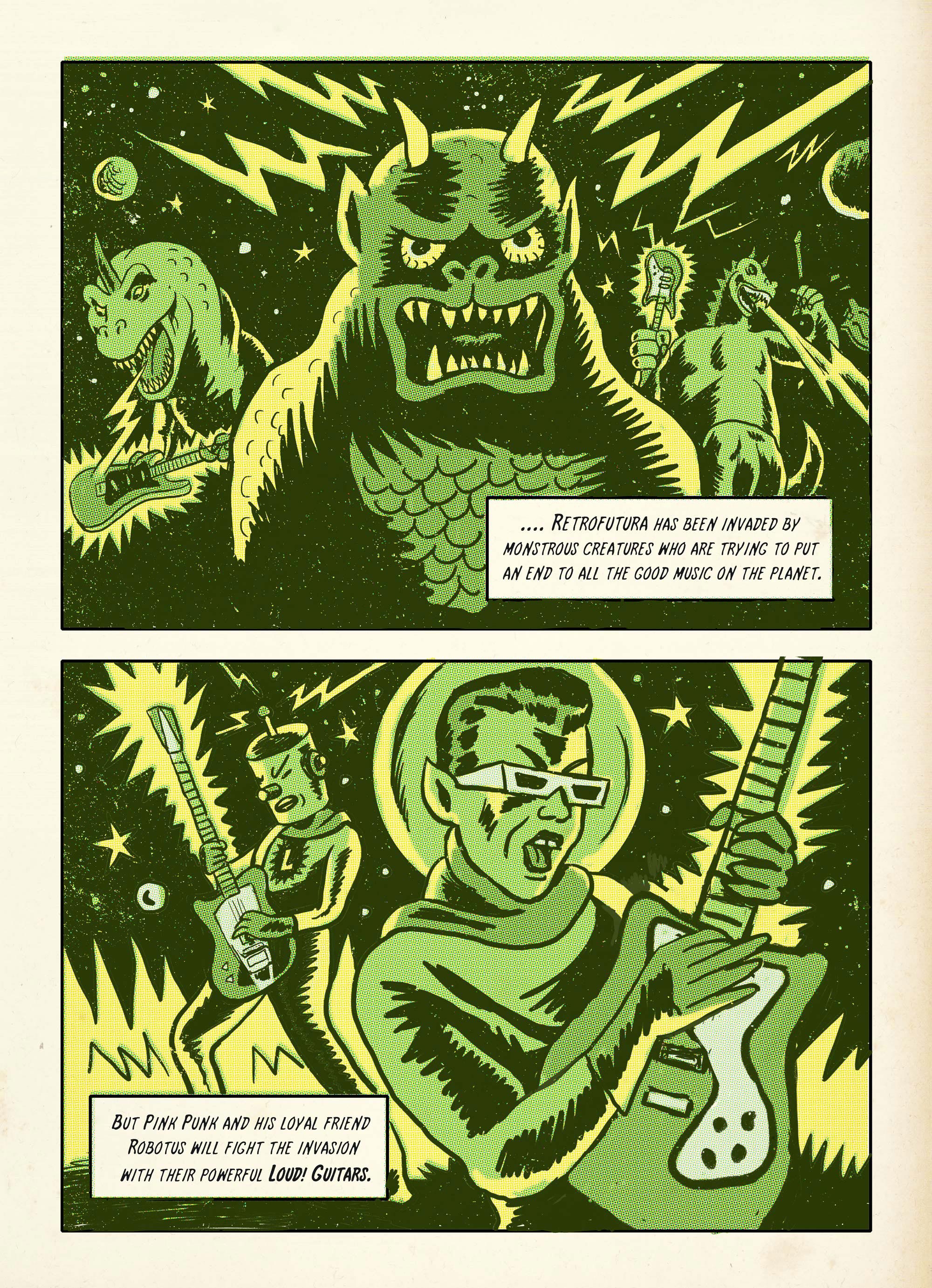 LOUD COMIC